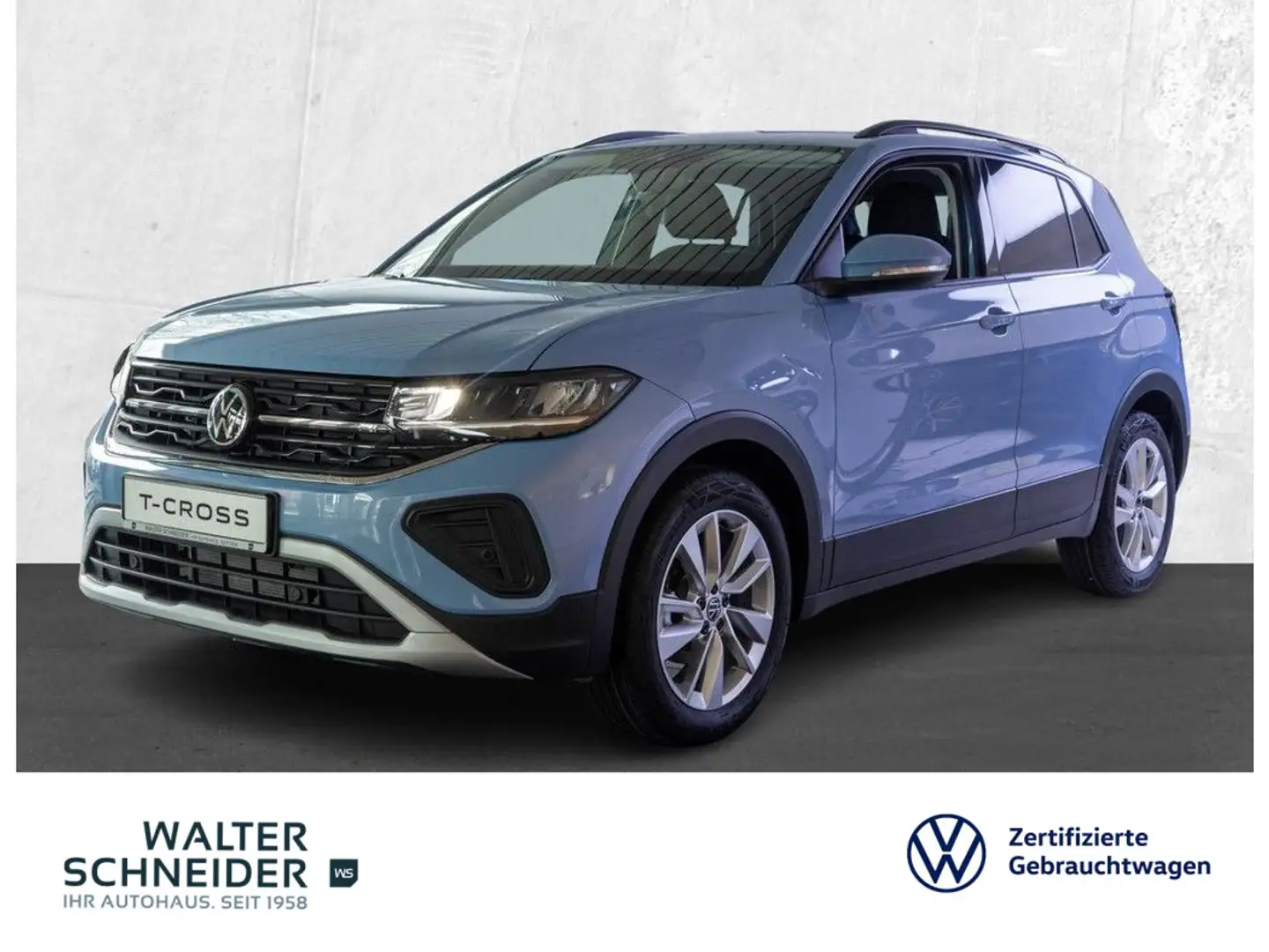 Volkswagen T-Cross Life 1.0 TSI 6-Gang Sitzheizung IQ.Drive Blau - 1