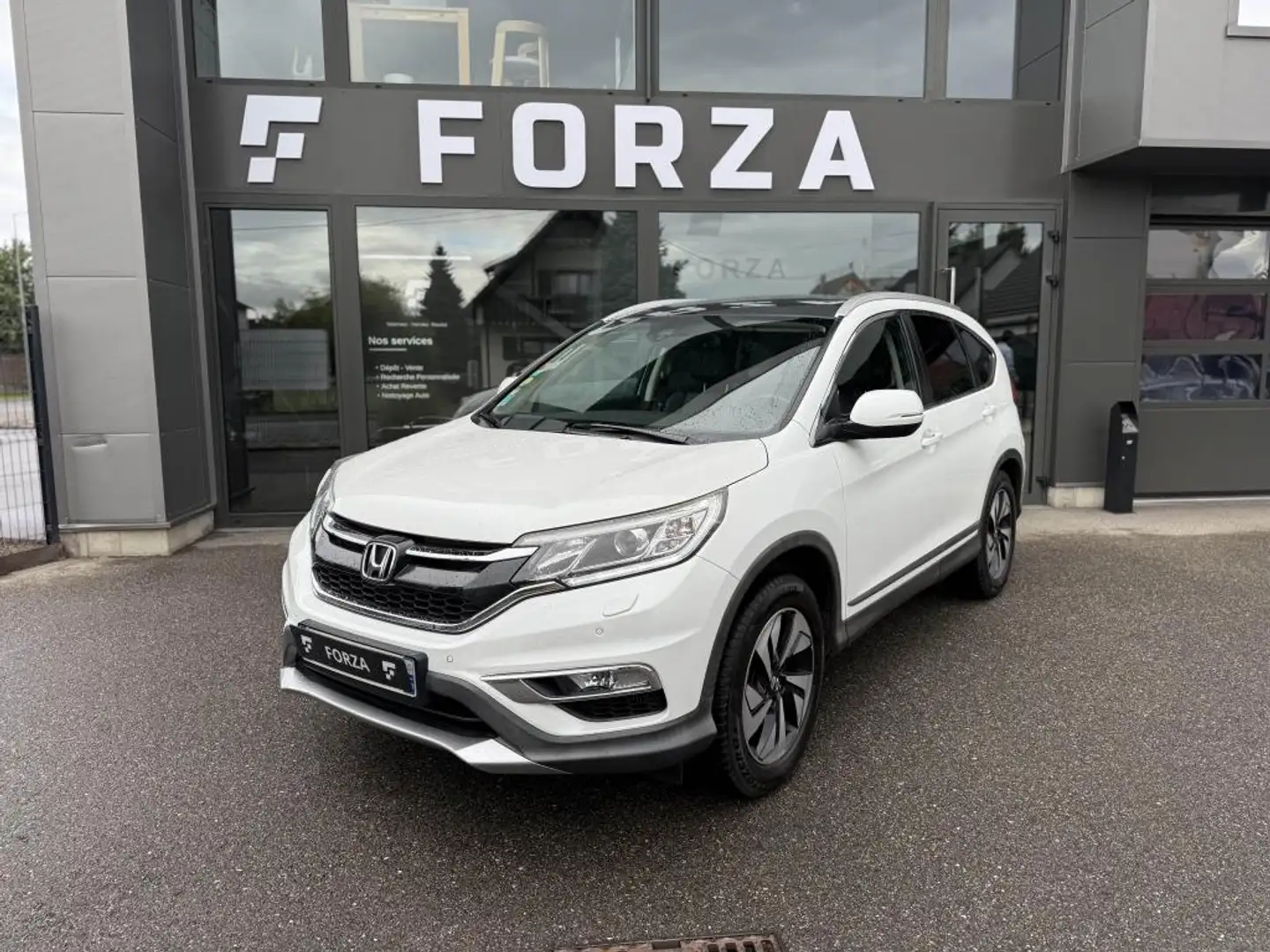 Honda CR-V 1.6 i-DTEC 4WD Executive Navi Blanc - 1