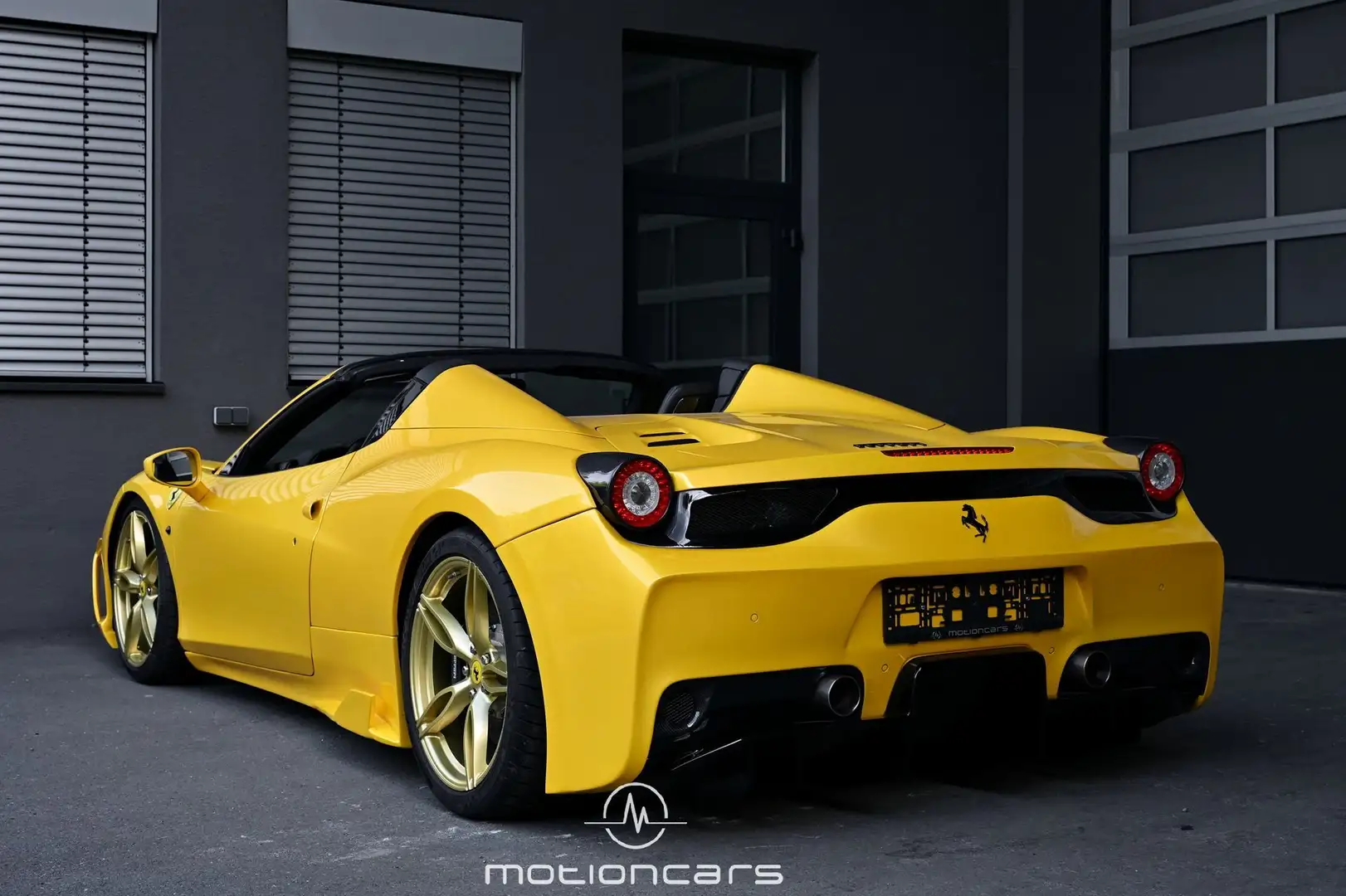Ferrari 458 Aperta Spider EXP € 234.980,- Amarillo - 2