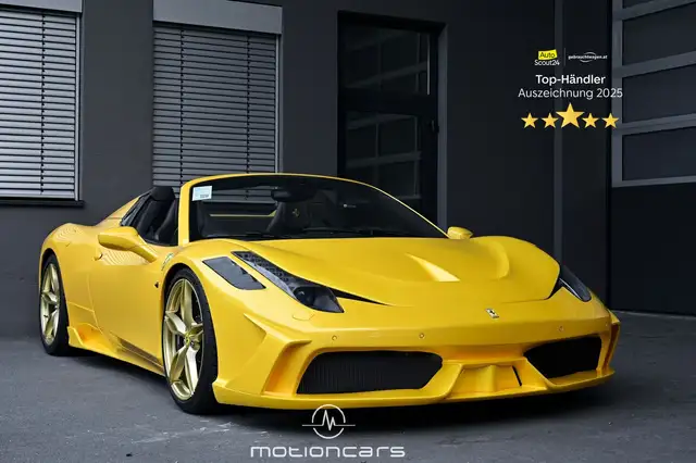 Ferrari 458 Aperta Spider EXP € 234.980,-