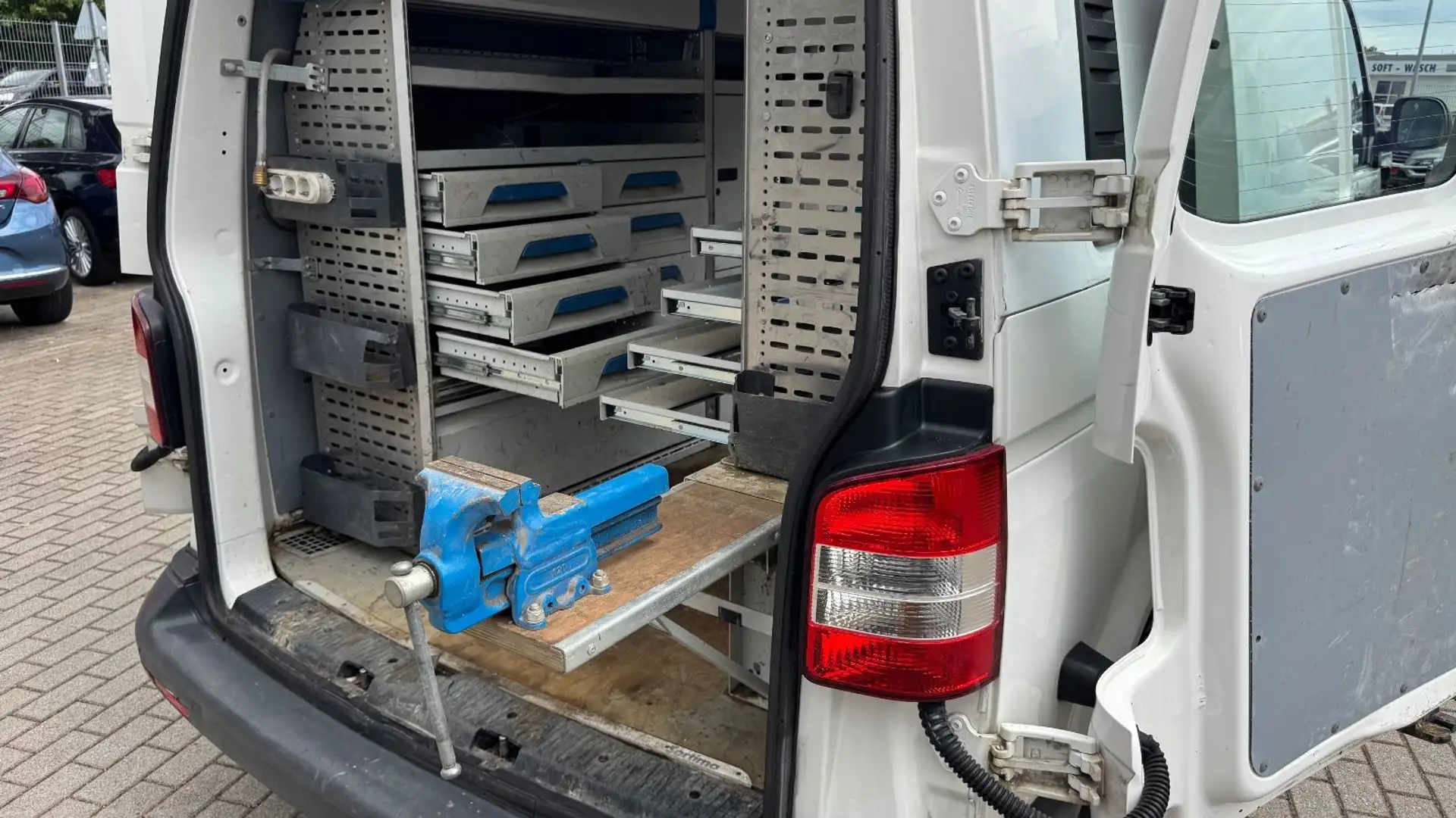 Volkswagen T5 Transporter Kasten-Kombi Lang 4Motion KLIMA Blanc - 2
