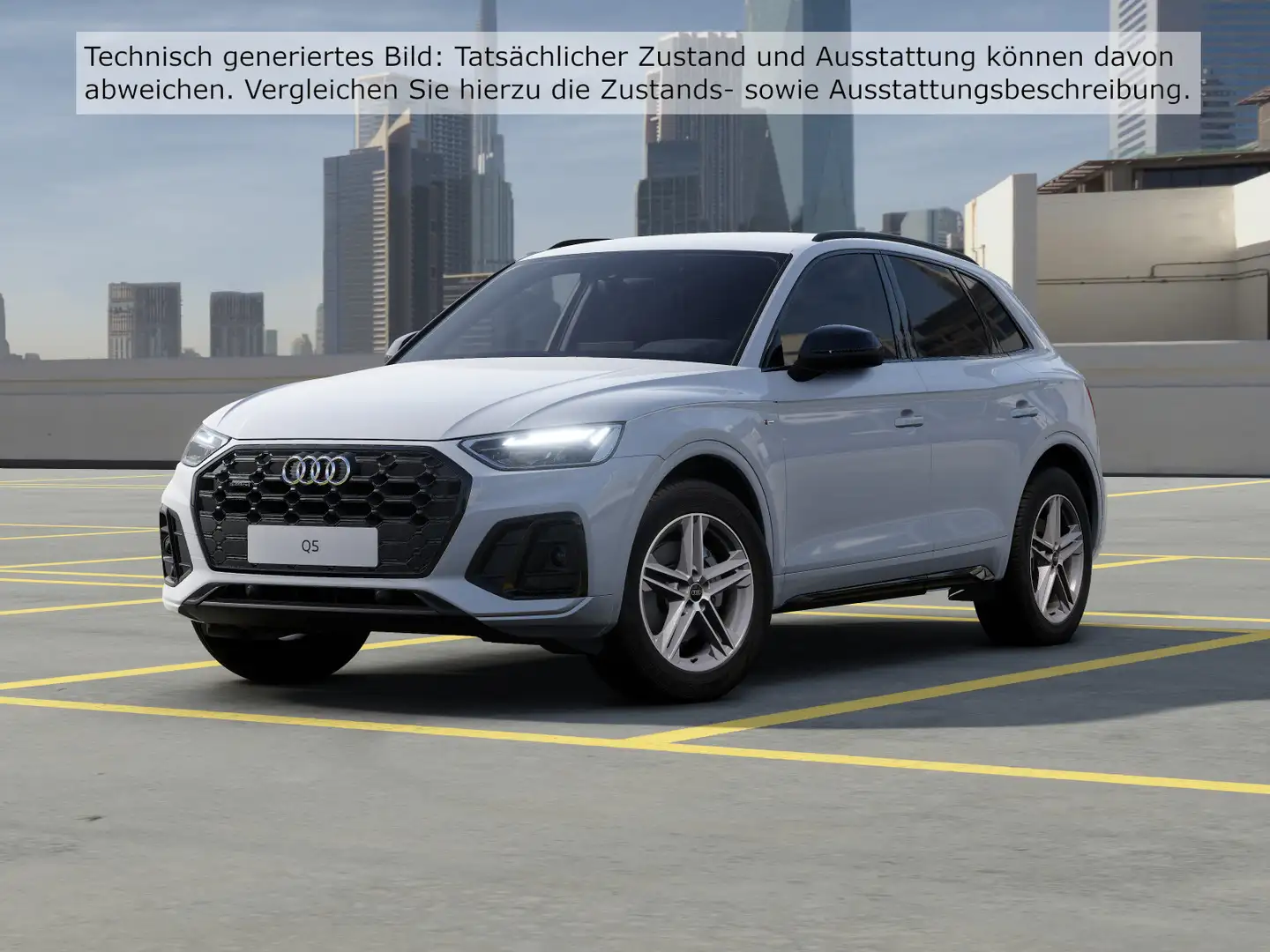 Audi Q5 40 TDI quattro S tronic S line LED Navi Tempo Weiß - 1