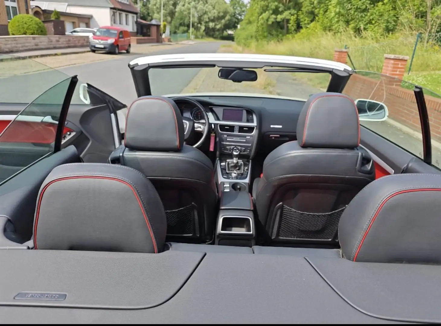 Audi A5 Cabrio 2.0 TDI exclusive s-line Biały - 2