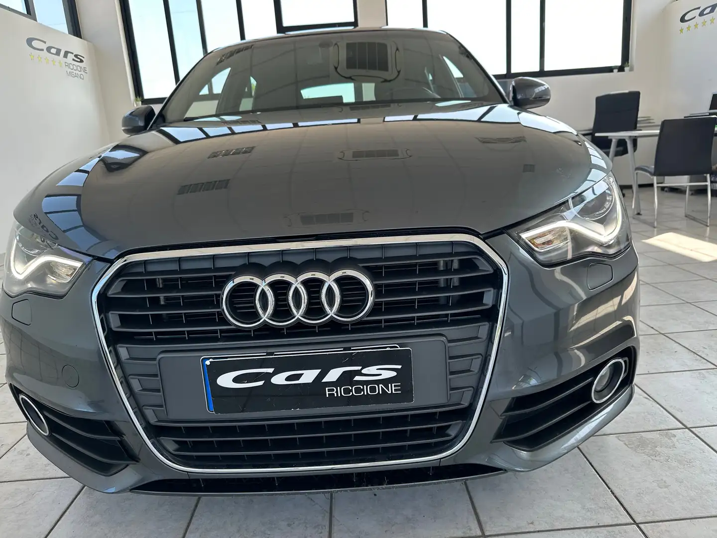 Audi A1 1.4 TSI SPB SLINE UNIPROPRIETARIO AUDI SERVICE AUT Gris - 2