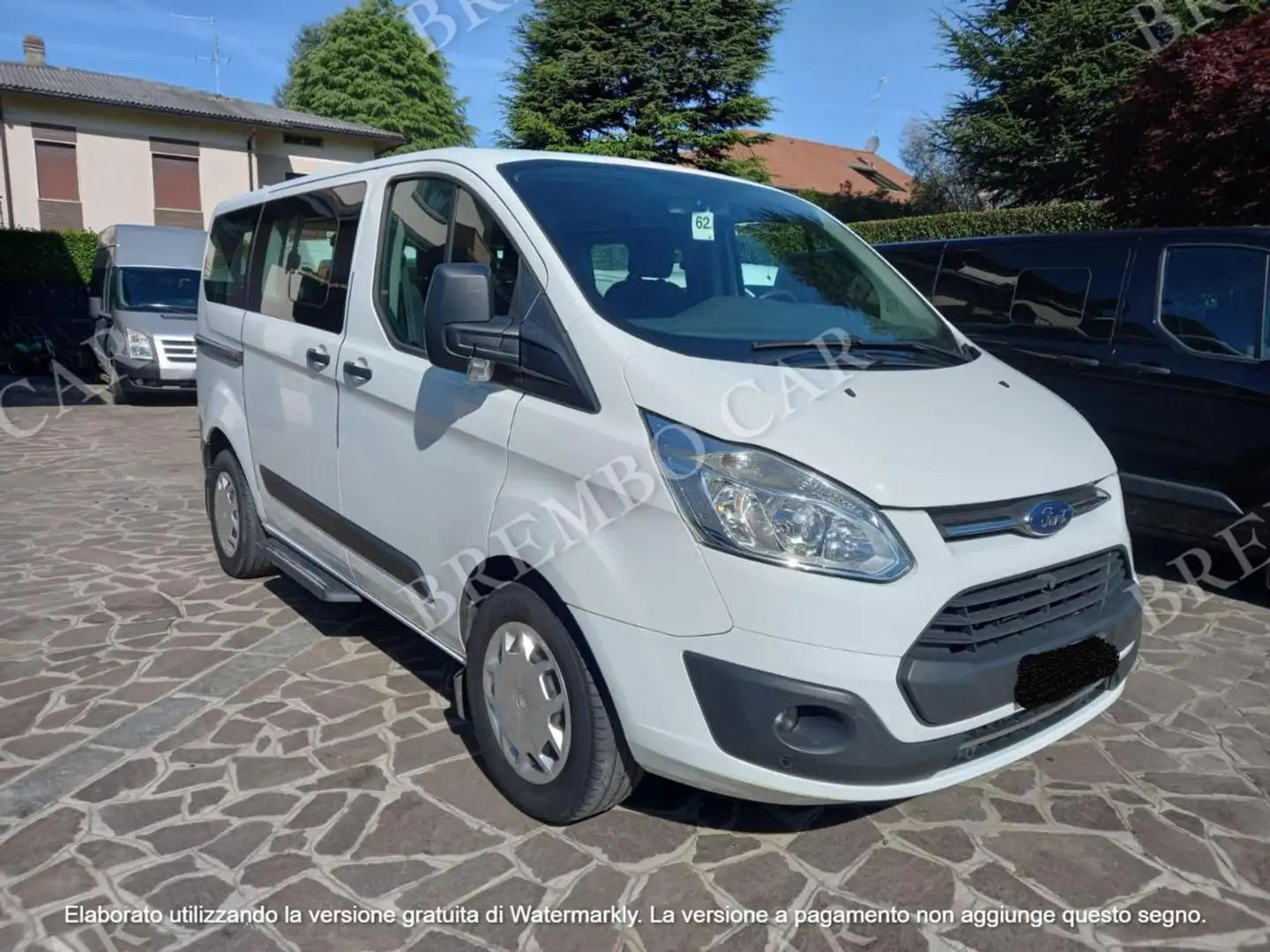 Ford Tourneo Custom 310 2.0 TDCi 130CV aut. PC Titanium Blanc - 1