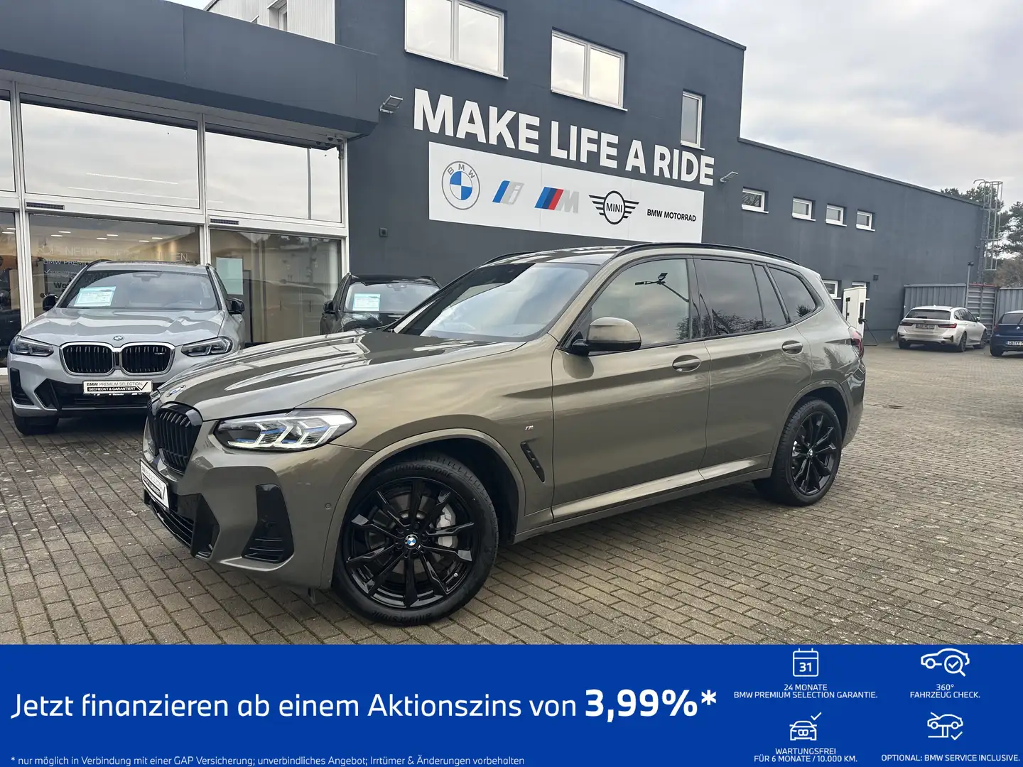 BMW X3 xDrive30d M Sportpaket HK HiFi DAB WLAN AHK Gold - 1