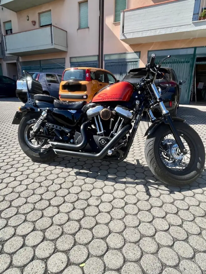 Harley-Davidson Sportster 1200 forty eight Чорний - 2