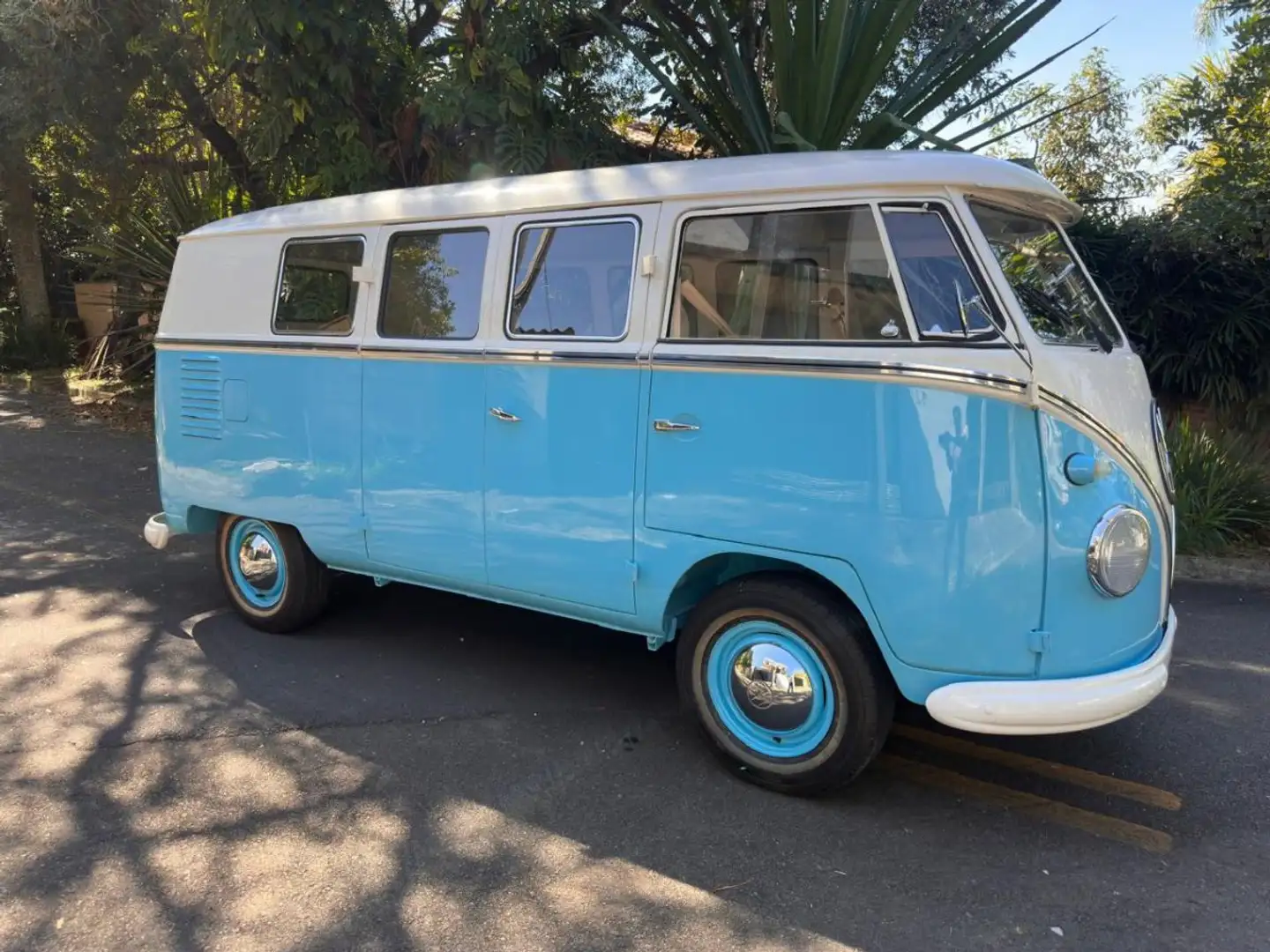 Volkswagen 11 fenêtres Blu/Azzurro - 2