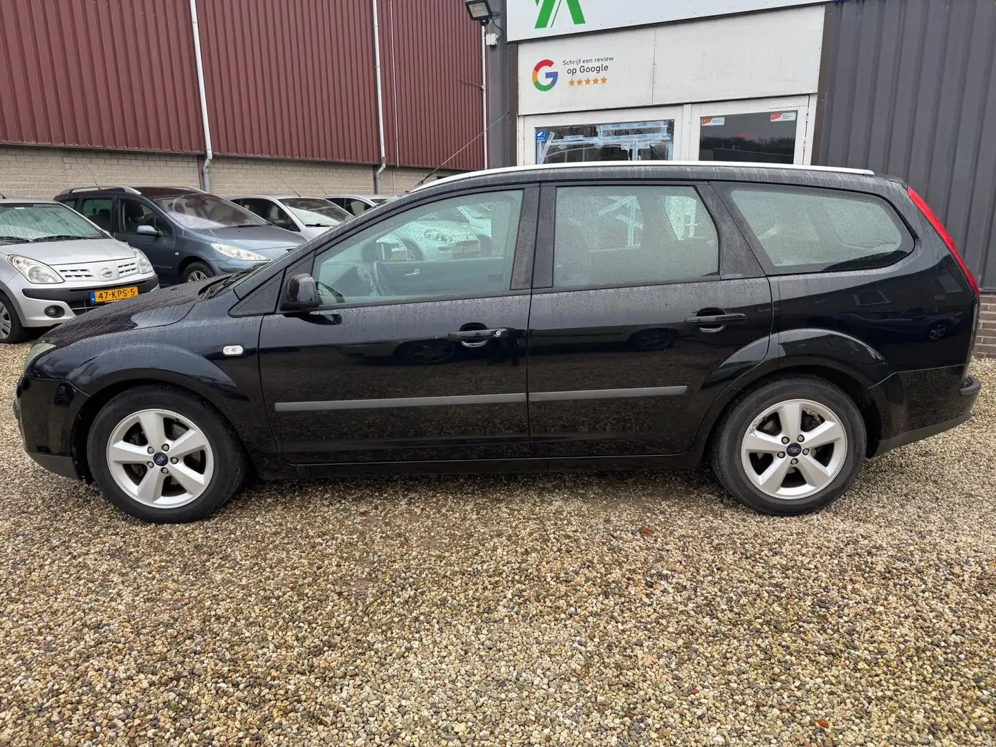 Ford Focus Wagon 1.6 AUTOMAAT airco,cruise control, APK 12-12 Negro - 2