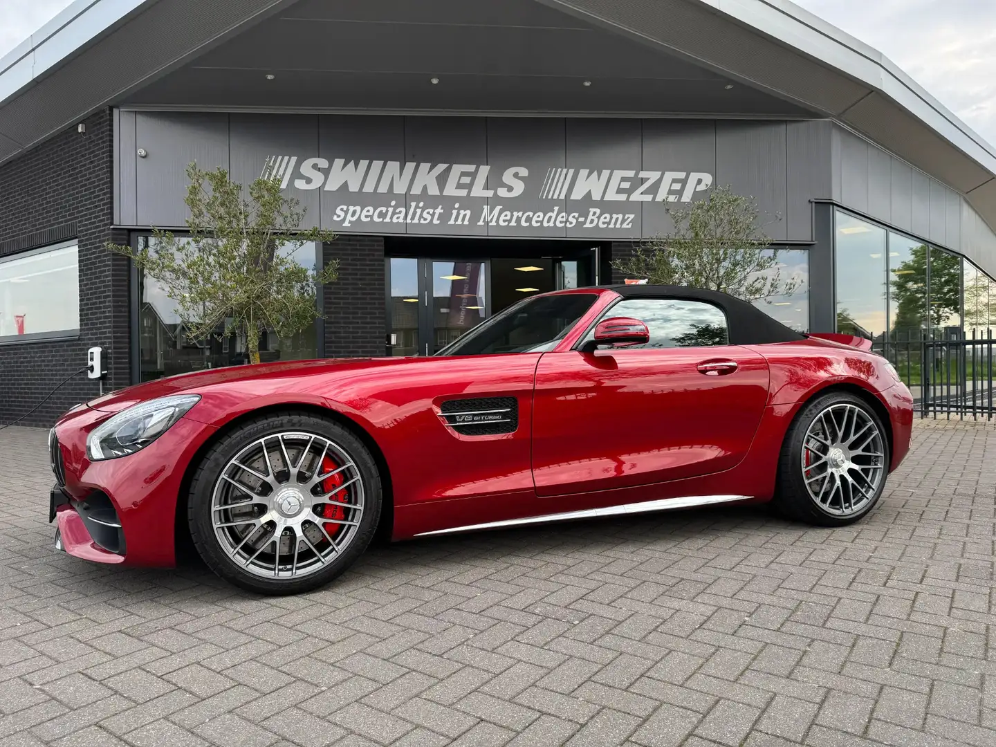 Mercedes-Benz AMG GT GTC Cabrio, Distronic, Airscarf, Leder Exclusief, Rot - 2