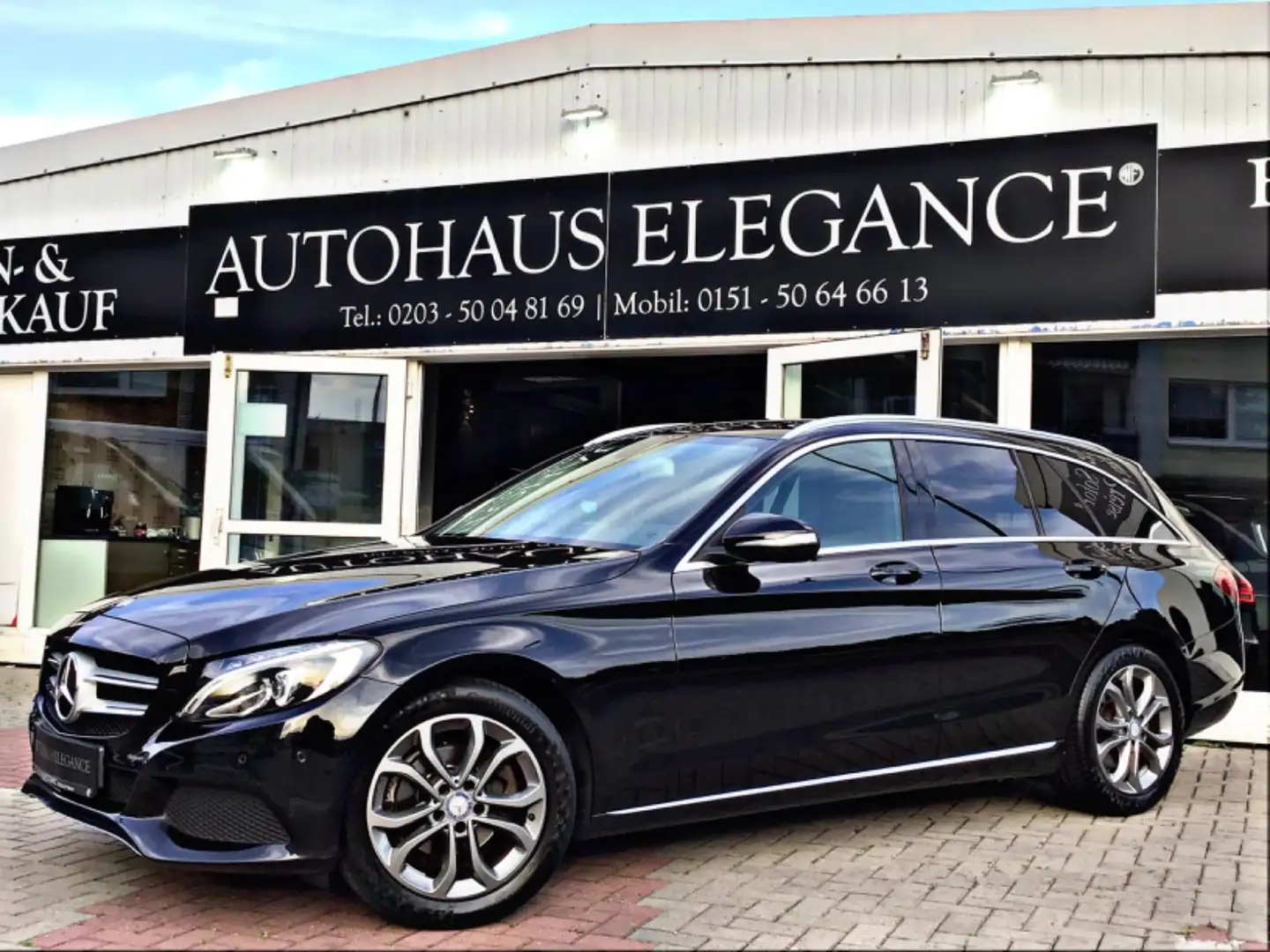 Mercedes-Benz C 180 7G-TRONIC~Avantgarde~Navi~Tempo~Bluet.~LED Schwarz - 2