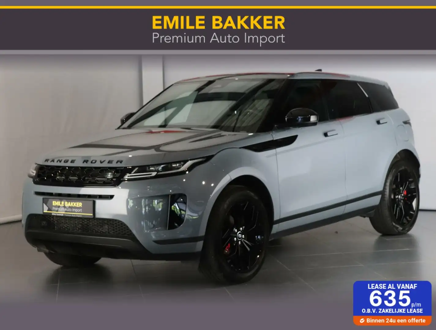 Land Rover Range Rover Evoque 1.5 P300e AWD SE PANO/TH 28dkm! Gris - 1