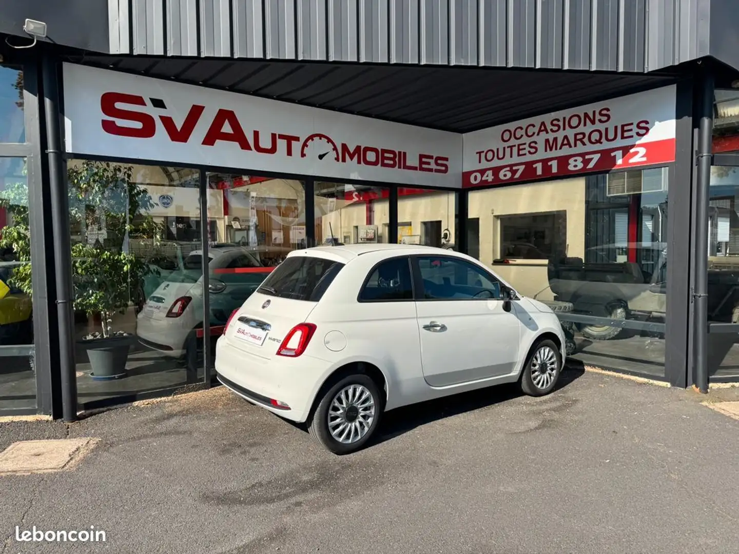 Fiat 500 Hybride 1.0 70ch BSG Blanco - 2