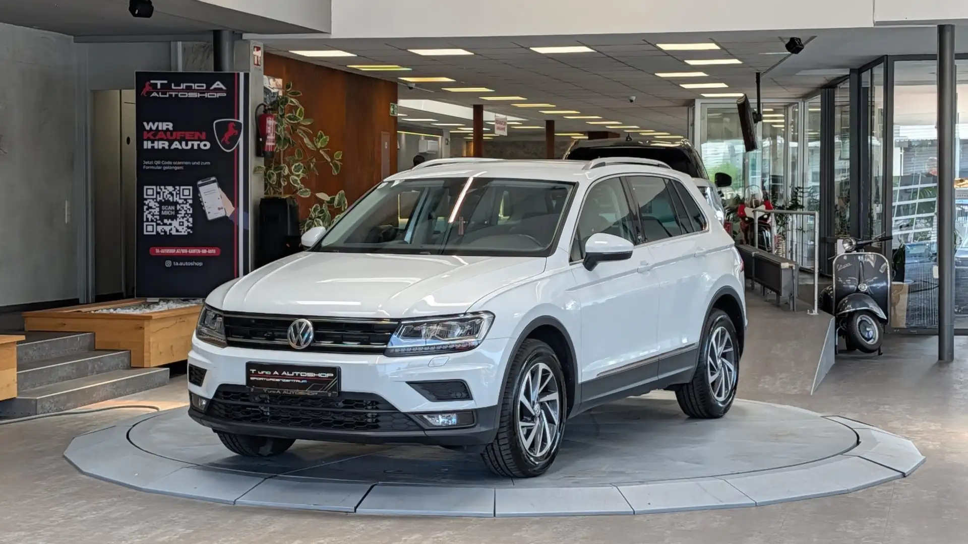 Volkswagen Tiguan 1,4 TSI 4 Motion *17Zoll*Navi*Tempomat Weiß - 1