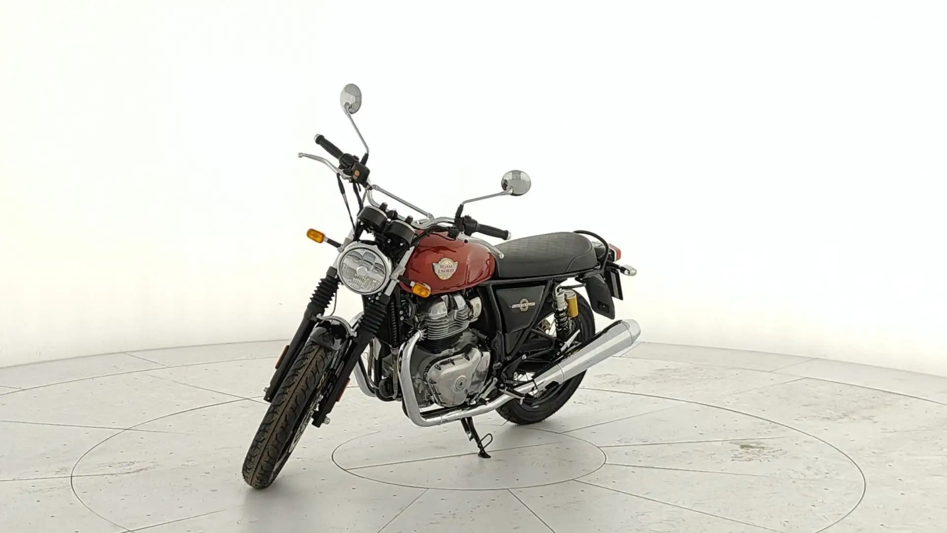 Royal Enfield Interceptor STD Rosso - 2