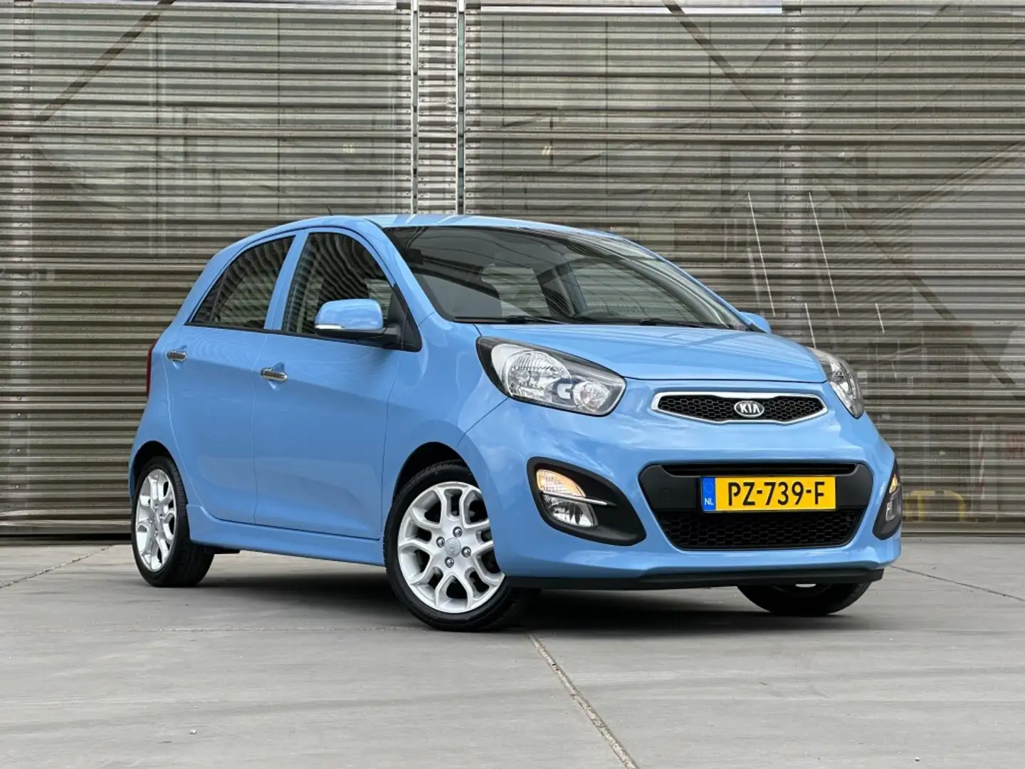 Kia Picanto 1.2 CVVT AIRCO Blau - 2
