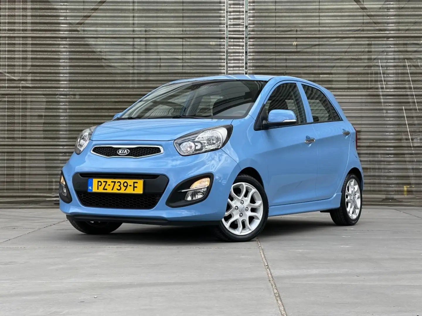 Kia Picanto 1.2 CVVT AIRCO Blau - 1