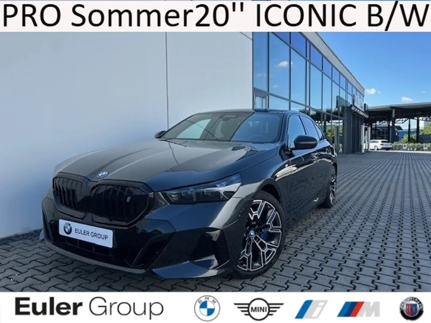 BMW i5 eDrive40 M-Sport PRO Sommer20'' ICONIC B/W Pano Au Szürke - 1