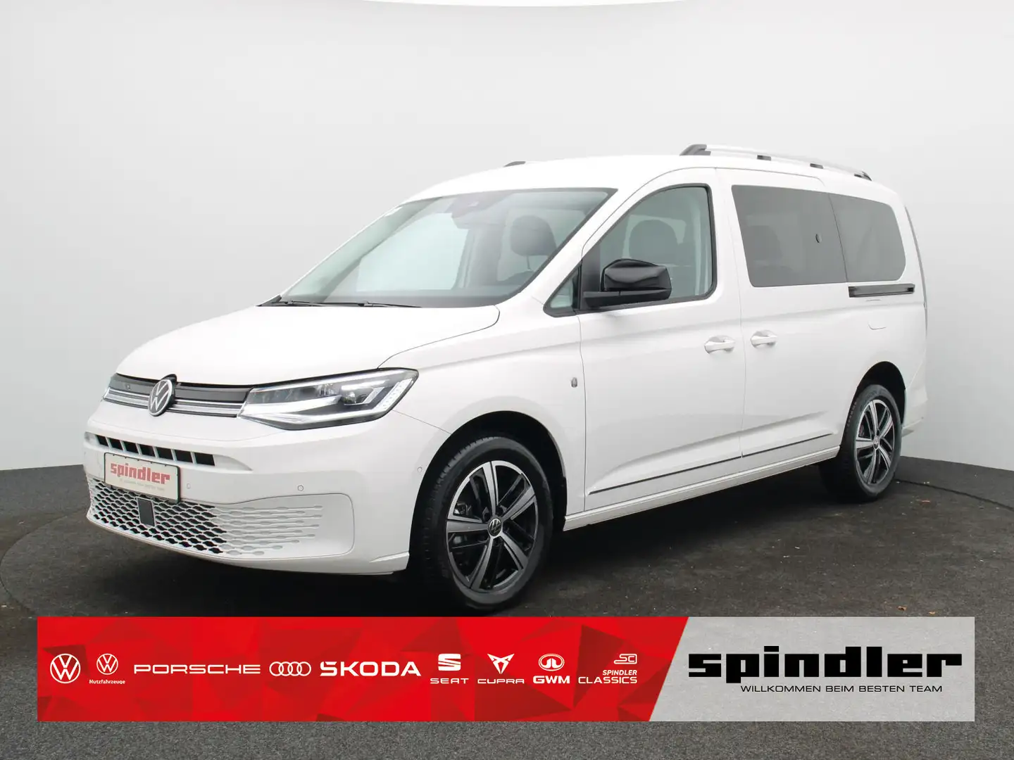 Volkswagen Caddy Style 1.5 TSI DSG / Navi, LED, ACC Blanc - 1