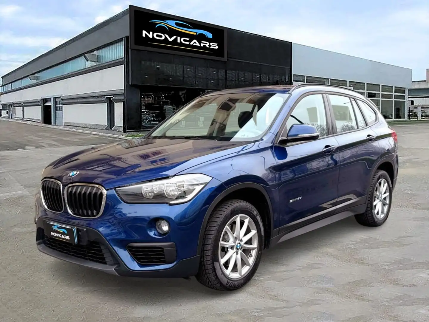 BMW X1 X1 sdrive18d Advantage auto Azul - 1