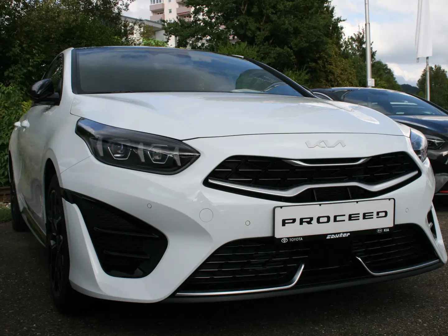Kia ProCeed / pro_cee'd GT-Line Weiß - 2