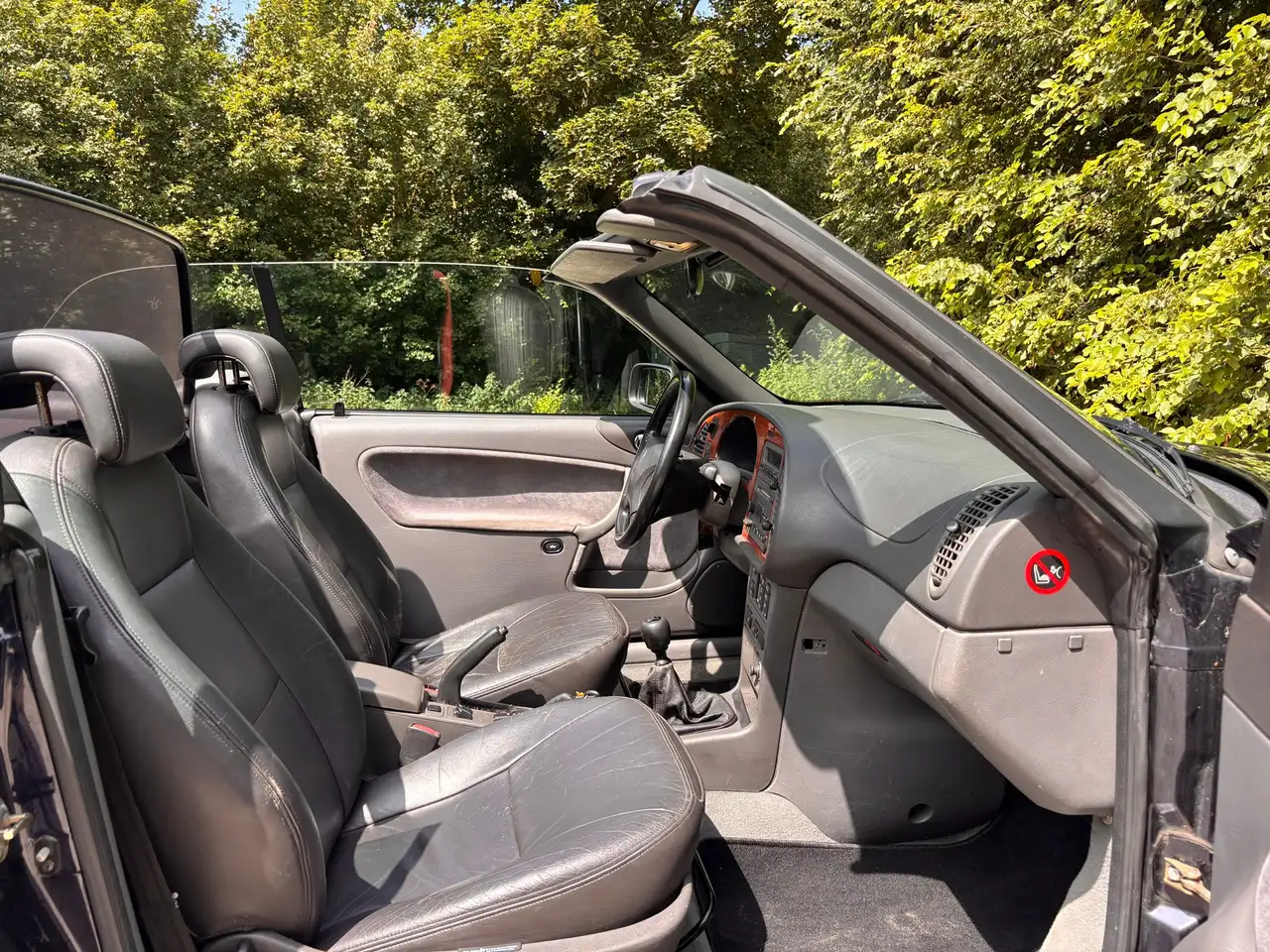 Saab 9-3 Cabrio 2.0 SE | Nwe APK + Cruise + Leder Nu € 2.75, foto 6