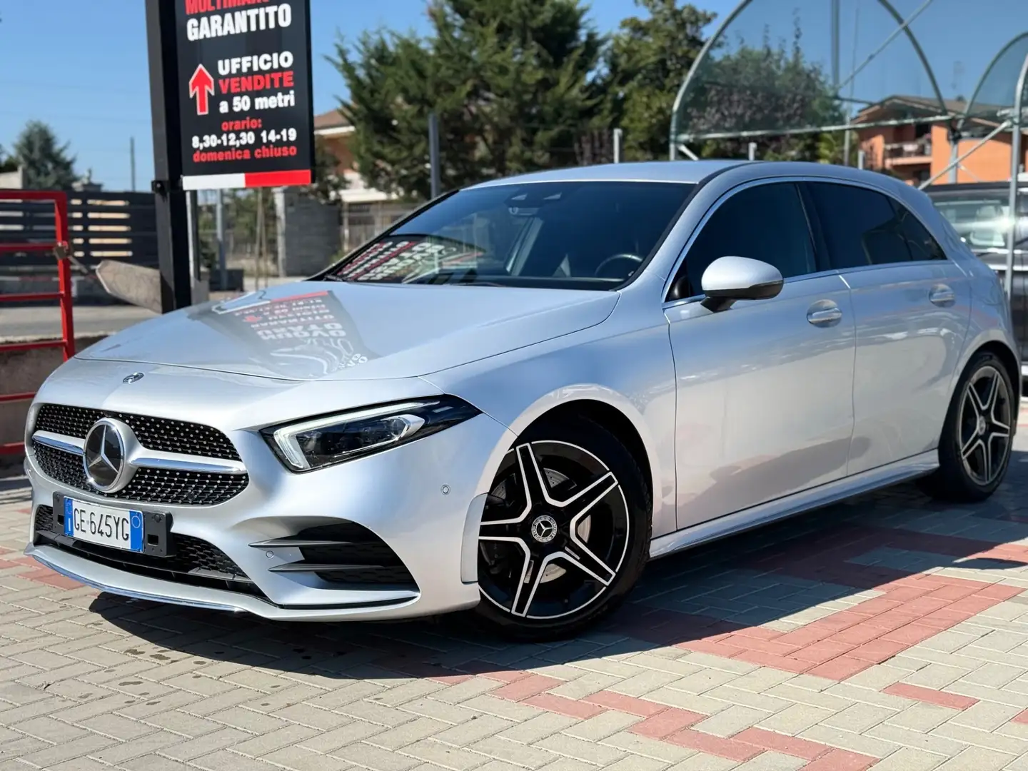 Mercedes-Benz A 220 A 220 Automatic 4Matic Premium Grigio - 2