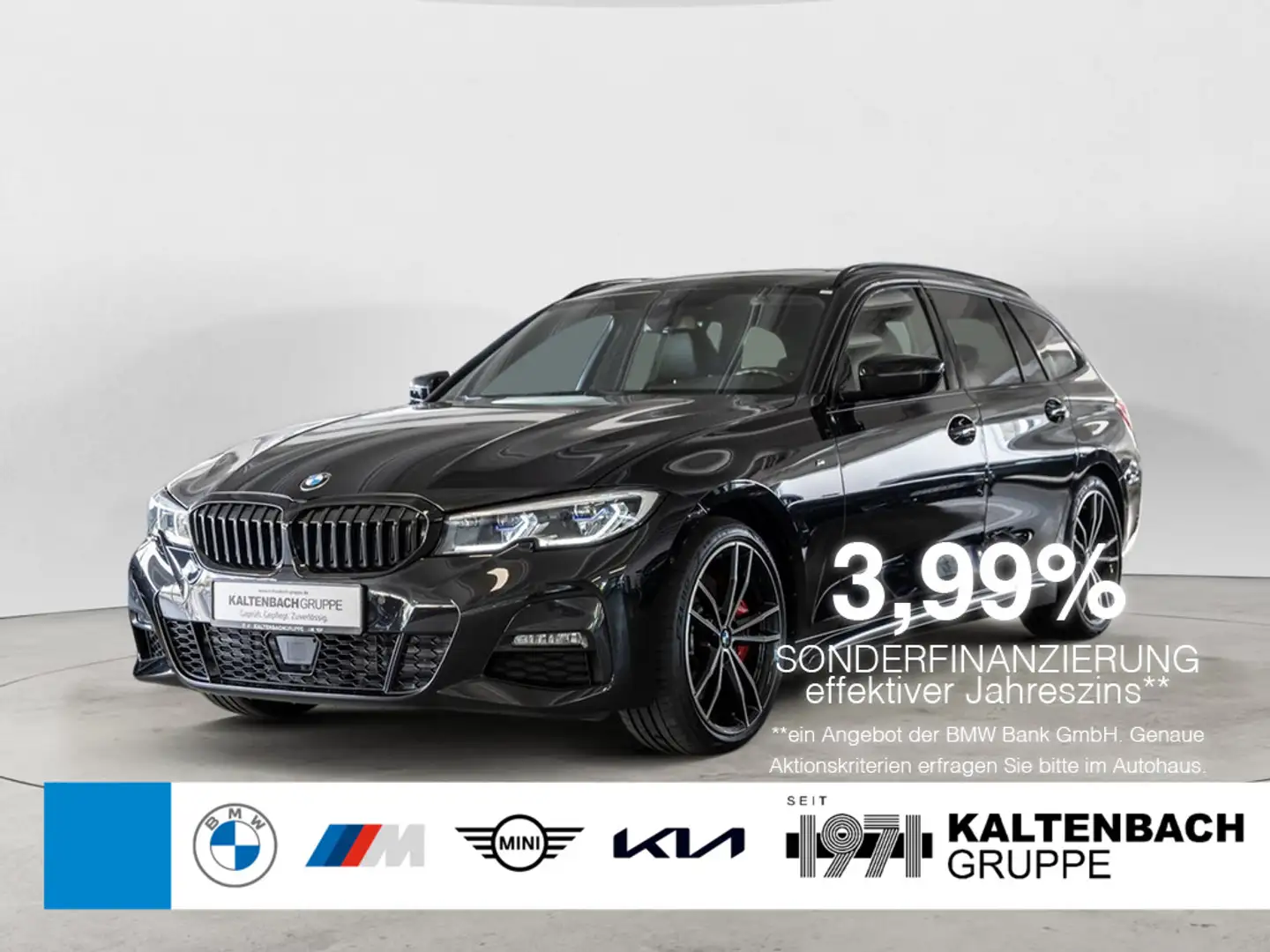 BMW 330 d Touring xDrive M-Sport PANO LASER LED Zwart - 1