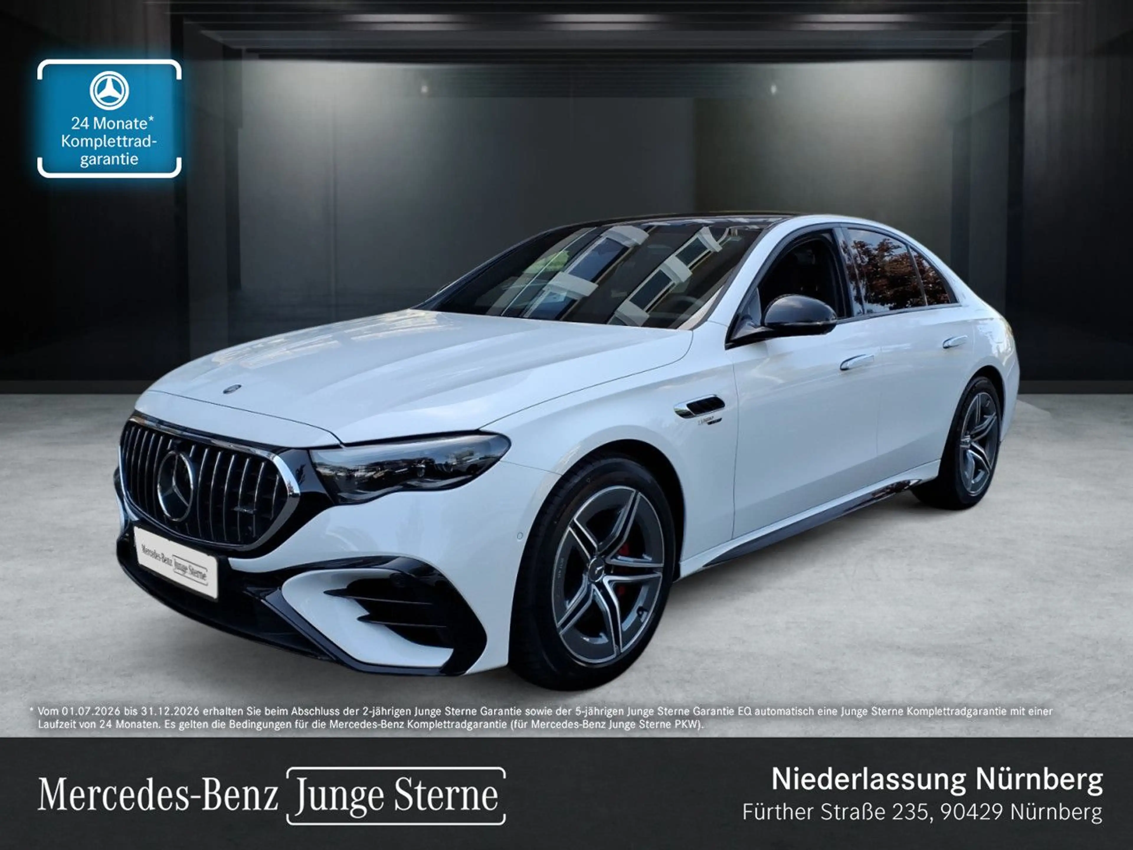 Mercedes-Benz E 53 AMG 4M Hybrid Driversp Fahrass 360° Pano HUD