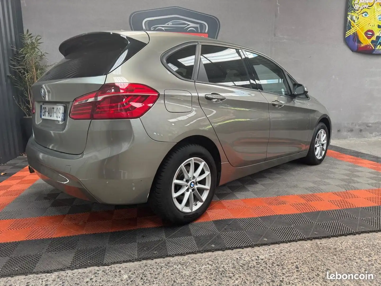 BMW 216 216D 144.000kms Révisée et CT ok Garantie 12 mois Beige - 2