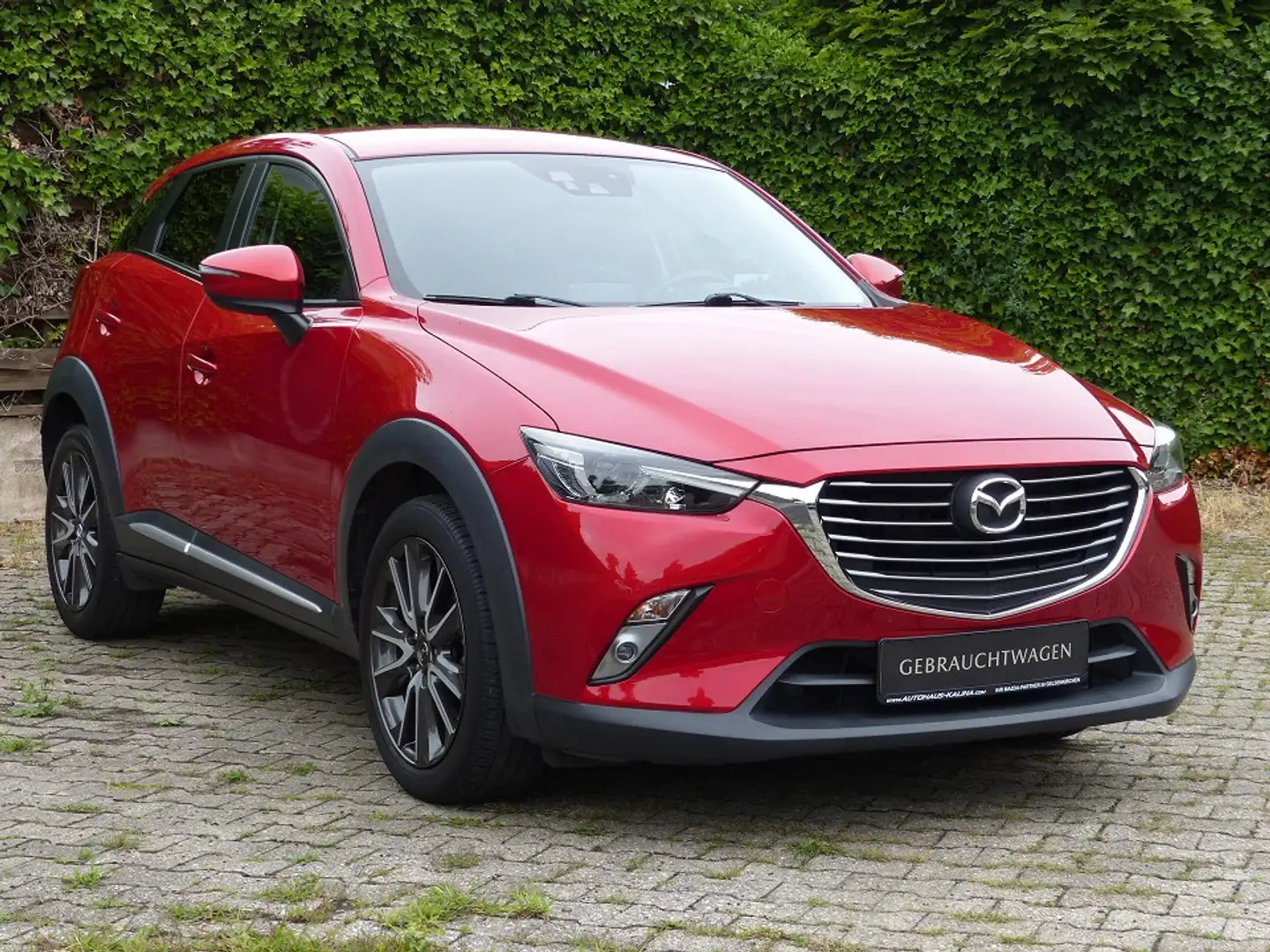 Mazda CX-3 SKYACTIV-G 120 Sports-Line + NAVI Rouge - 2