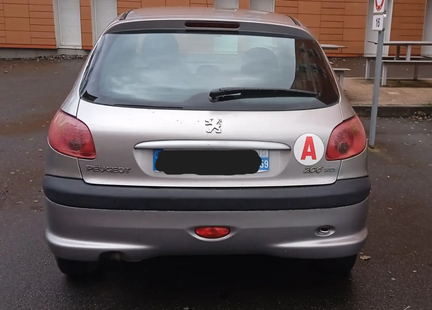 Peugeot 206 1.4 HDi XT Premium Gris - 1