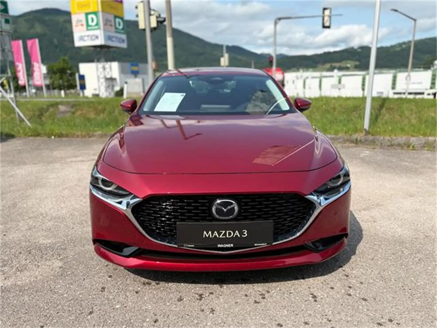 Mazda 3 Sedan e-Skyactiv G140 Exclusive-Line ab €29.50 Rot - 2
