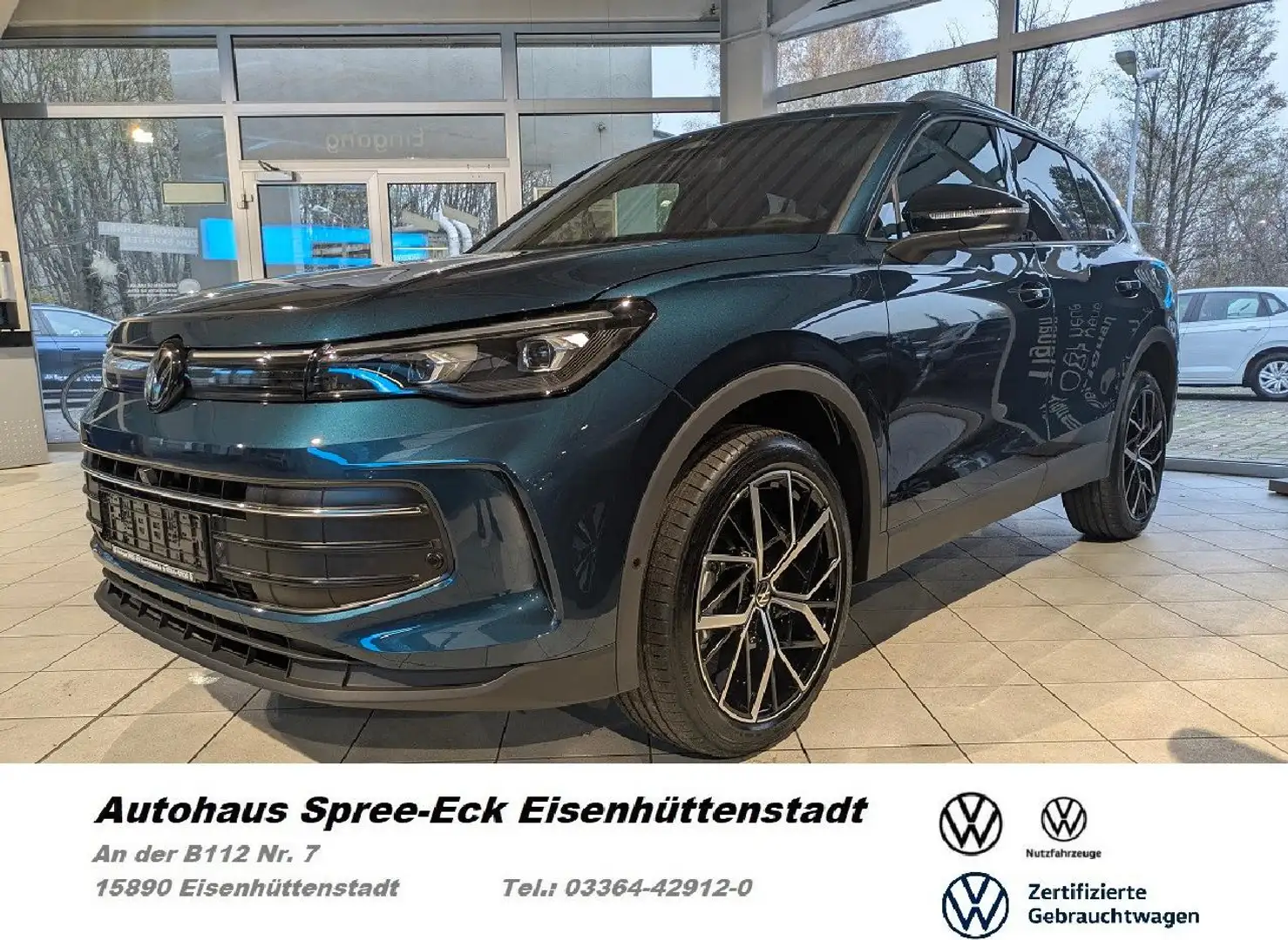 Volkswagen Tiguan Tiguan 2.0 TDI 4Motion GOAL *Plus,AHK,Head* Blau - 1