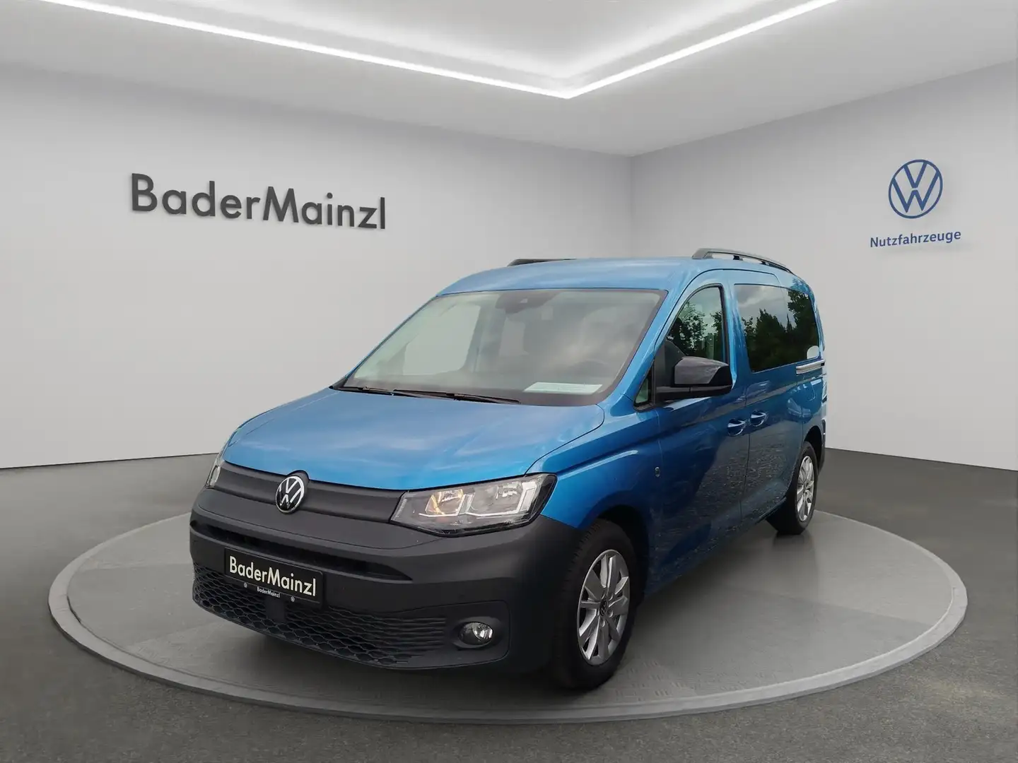 Volkswagen Caddy Maxi 7-Sitzer 2.0 TDI Blau - 1