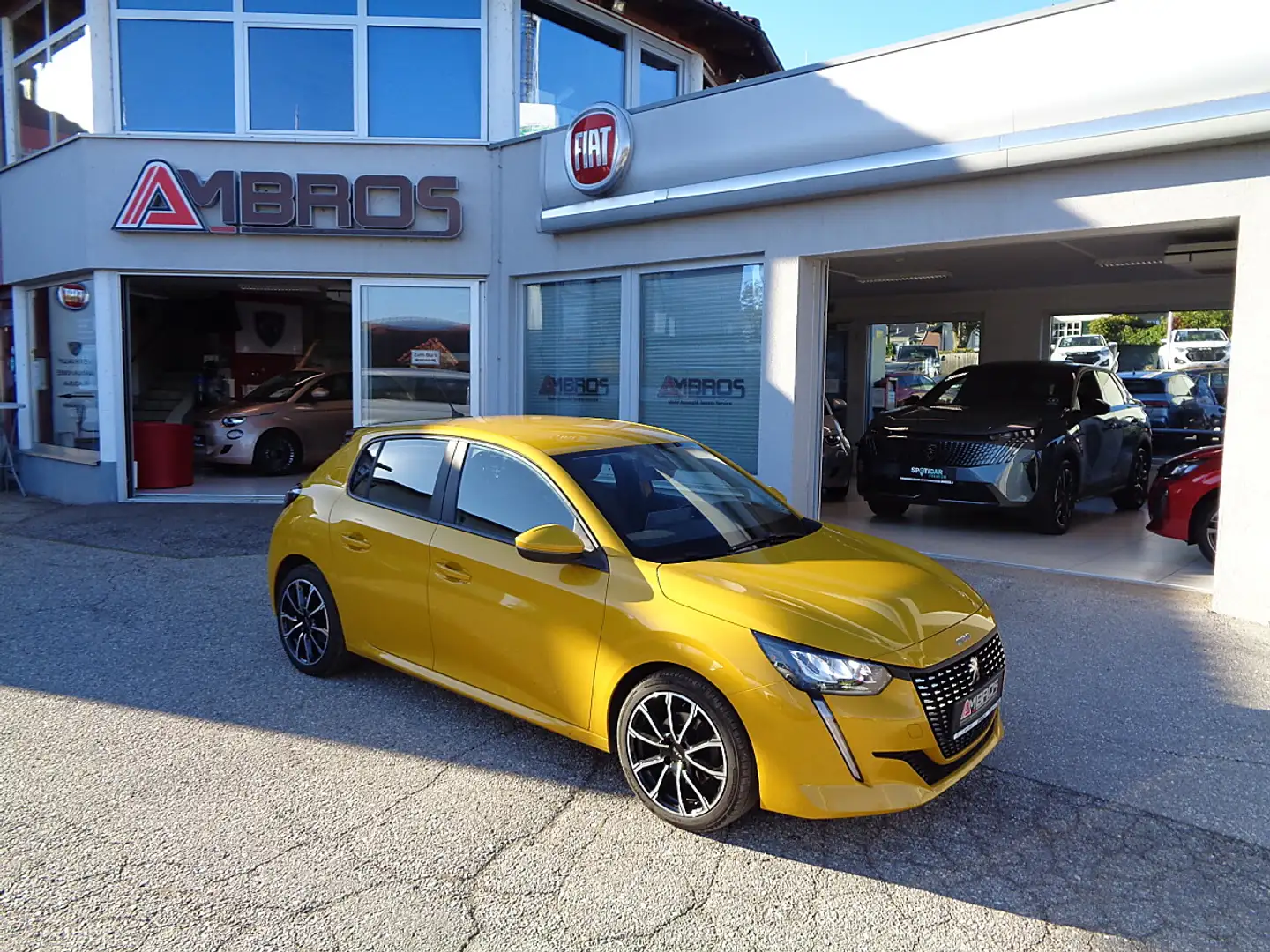 Peugeot 208 Active BlueHDi 100 S&S Gelb - 1