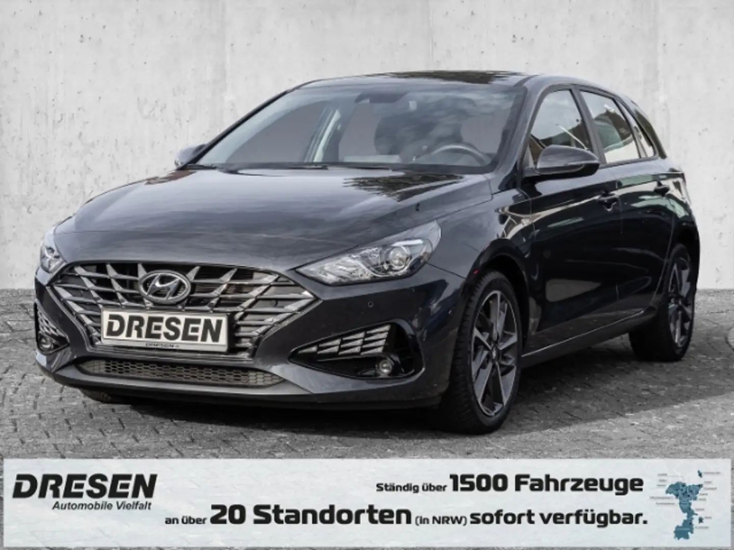 Hyundai i30 1.0 T-GDI 48V Trend Navi*Kamera*Sitzheizung*Klimat Grau - 1