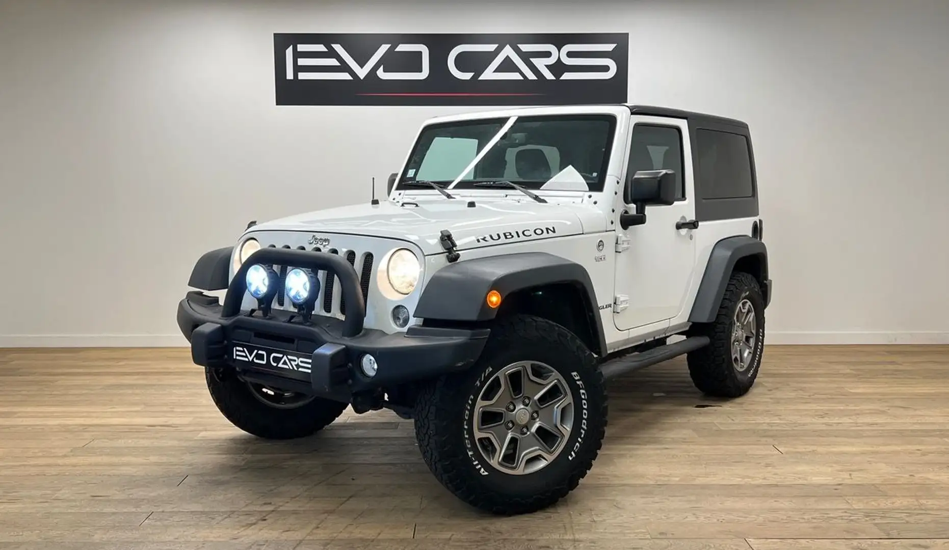 Jeep Wrangler 3.6 V6 284 ch Rubicon BVA / Alpine Sound / Amortis Blanc - 1