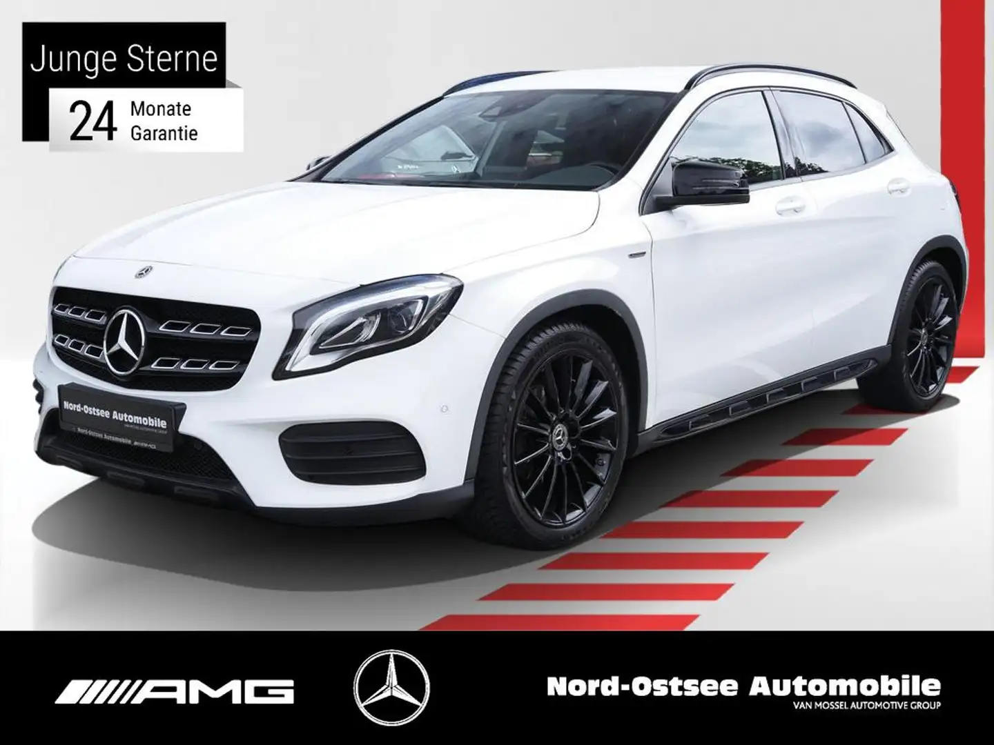 Mercedes-Benz GLA 200 URBAN TOTWINKEL NIGHT SPUR LED KAMERA Wit - 1