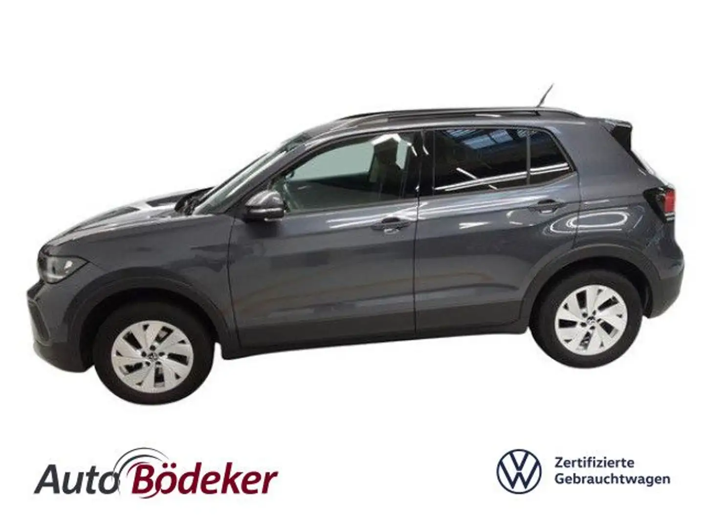 Volkswagen T-Cross Life 1.0 TSI 5-Gang, Garantie b. 16.4.29 / Grijs - 1