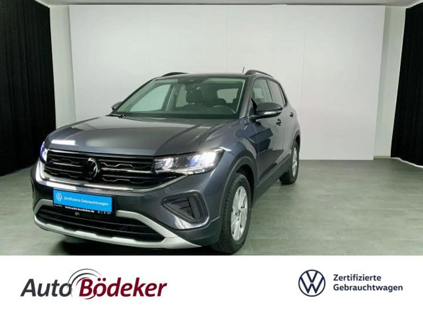 Volkswagen T-Cross Life 1.0 TSI 5-Gang, Garantie b. 16.4.29 / Grijs - 1