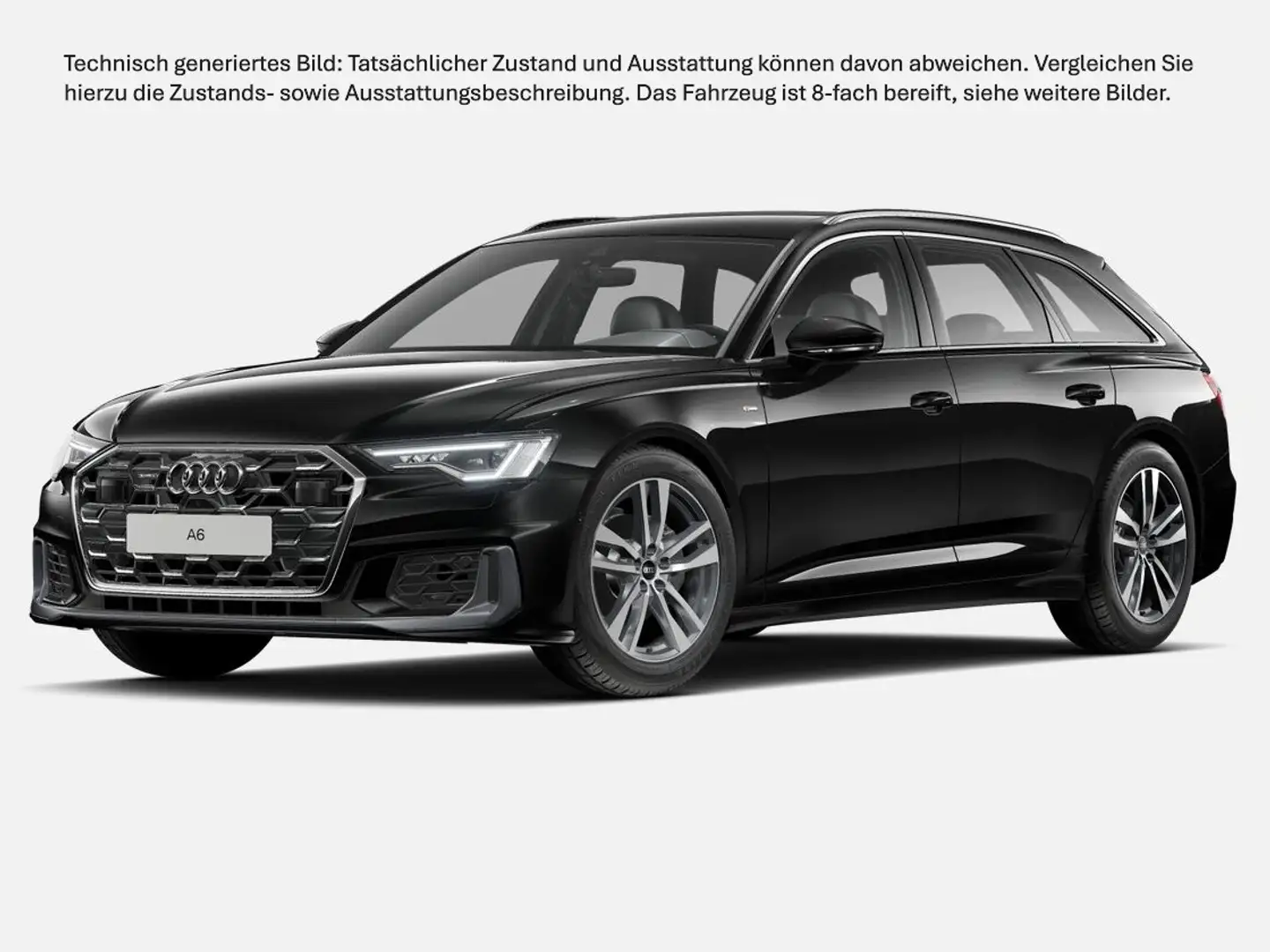 Audi A6 Avant 40 TDI quattro S tronic S line |Matrix Schwarz - 2