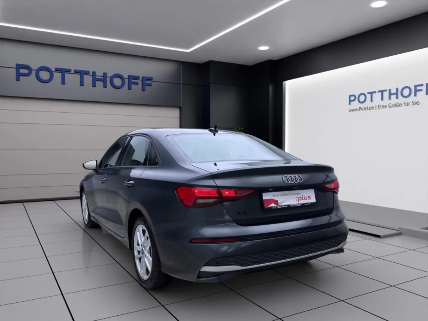 Audi A3 Limousine 35 TFSI ADVANCED AHK NAVI KAMERA SITZHZG Grau - 2