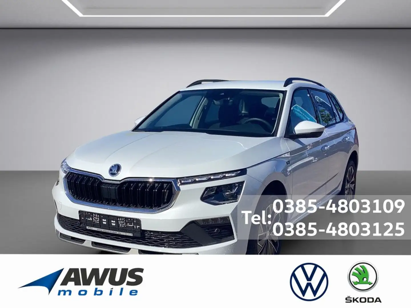Skoda Kamiq 1.0TSI DSG Selection Weiß - 1