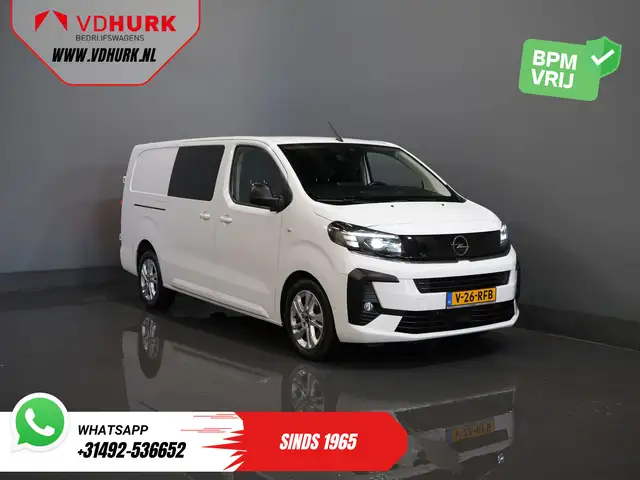 Opel Vivaro 2.0 145 pk Aut. DC Dubbel Cabine LED/ Adapt.Cruise