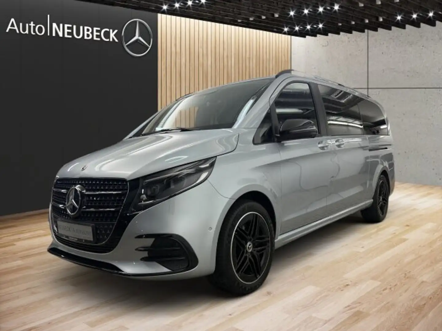 Mercedes-Benz V 300 V 300 d 4M STYLE Extralang AMG Line/Airmatic/360 Silber - 1