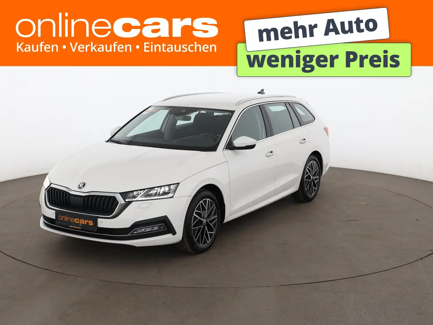Skoda Octavia Combi 2.0 TDI Style Aut MATRIX STANDHZG Weiß - 1