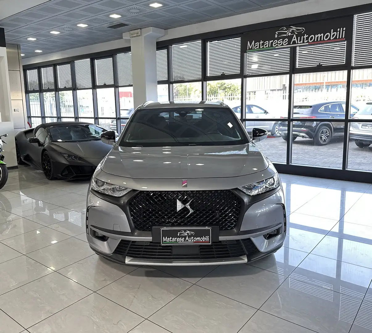 DS Automobiles DS 7 Crossback 2.0 180cv PerformanceLine CarPlay Radar Finanziabi Argento - 2