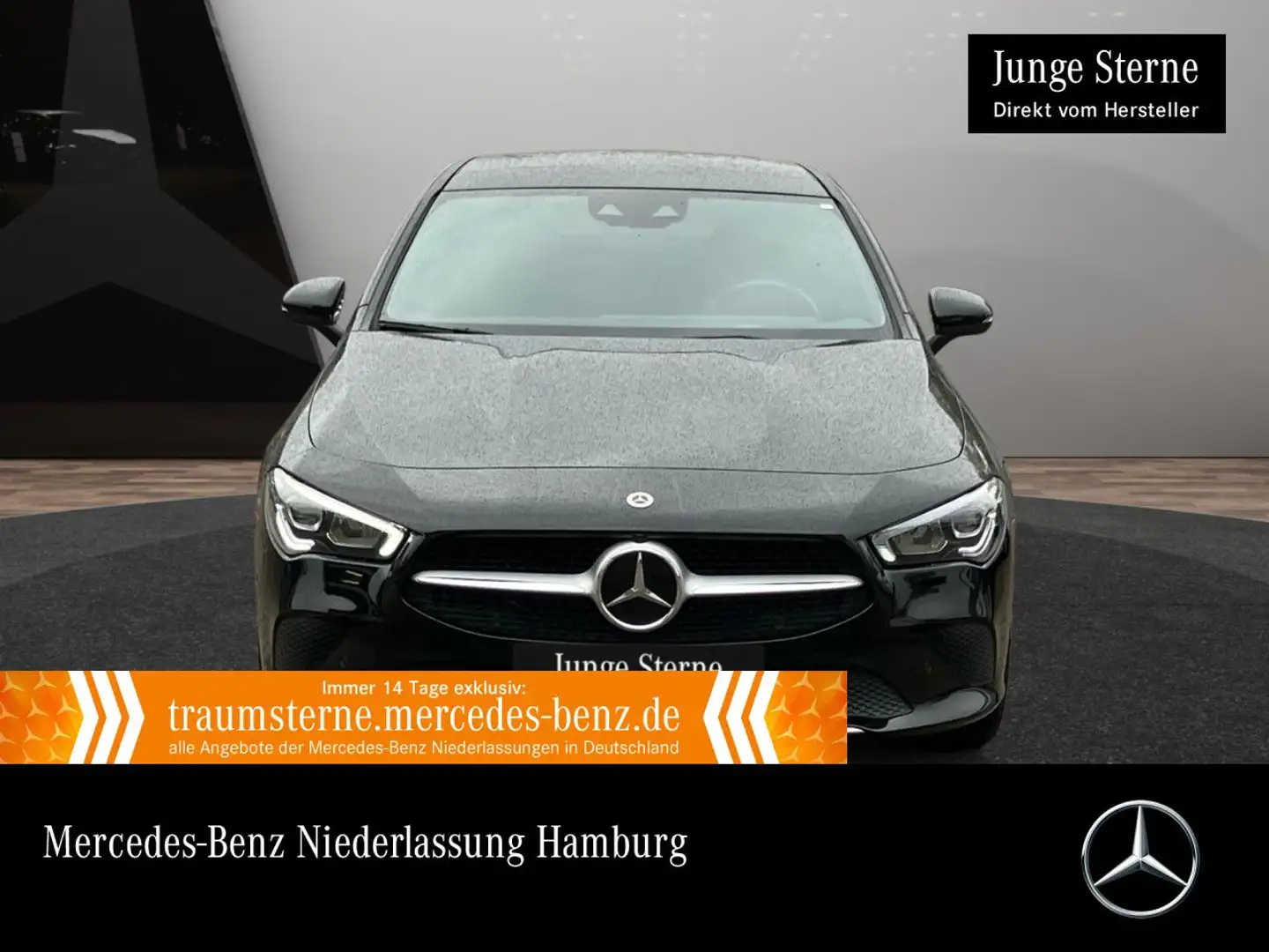 Mercedes-Benz CLA 200 d PROGRESSIVE+PANO+360°+AHK+LED+HUD+8G Schwarz - 1