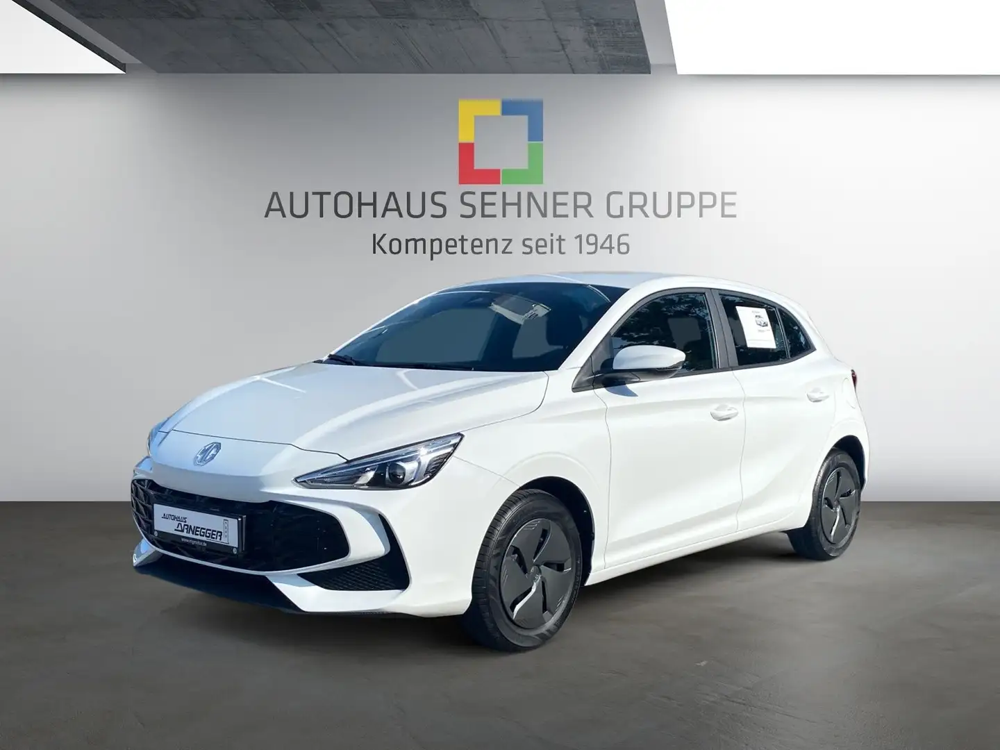 MG MG3 3 HEV STD 1.5 Liter Hybrid +Navi+PDC+CarPlay Blanc - 1